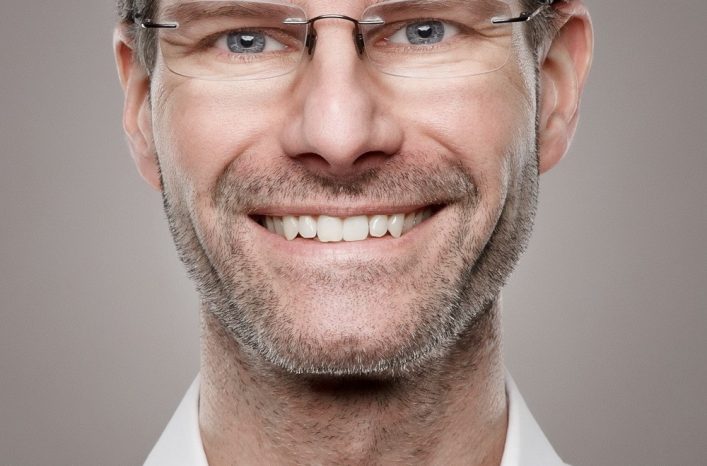 Smiling man image